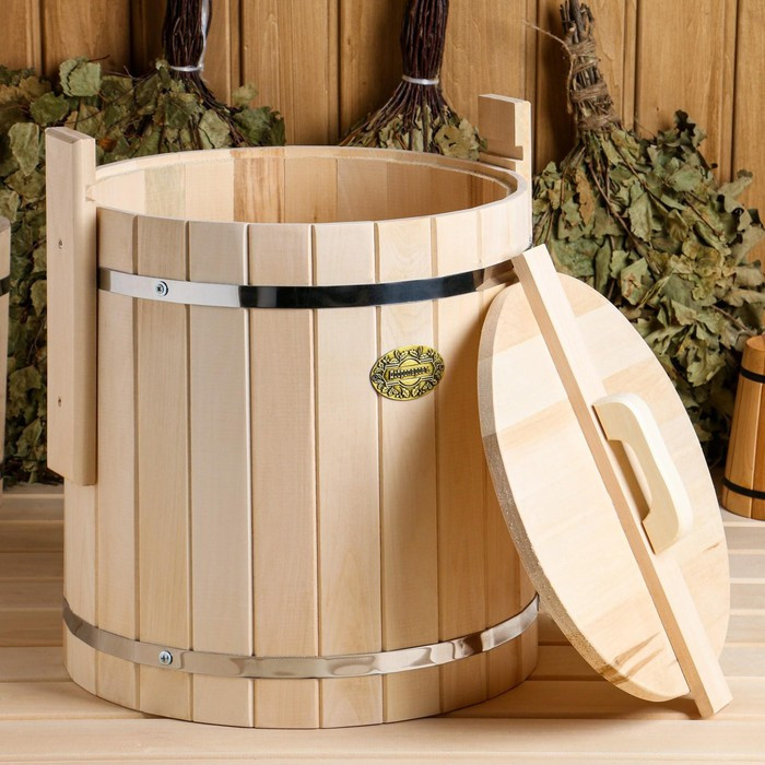 Кадка с крышкой | Добропаровъ