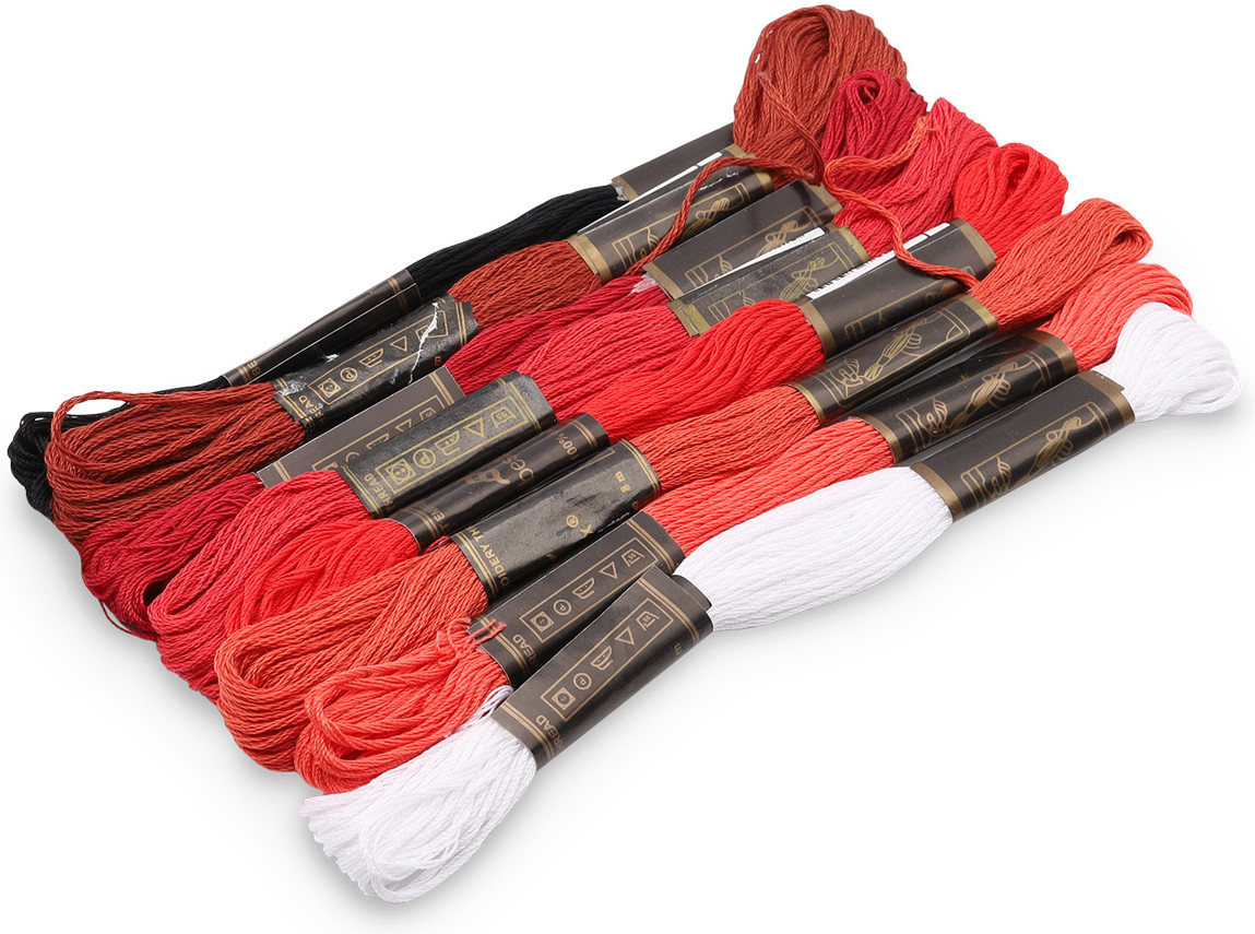 Набор мулине «Красный микс» | Bestex