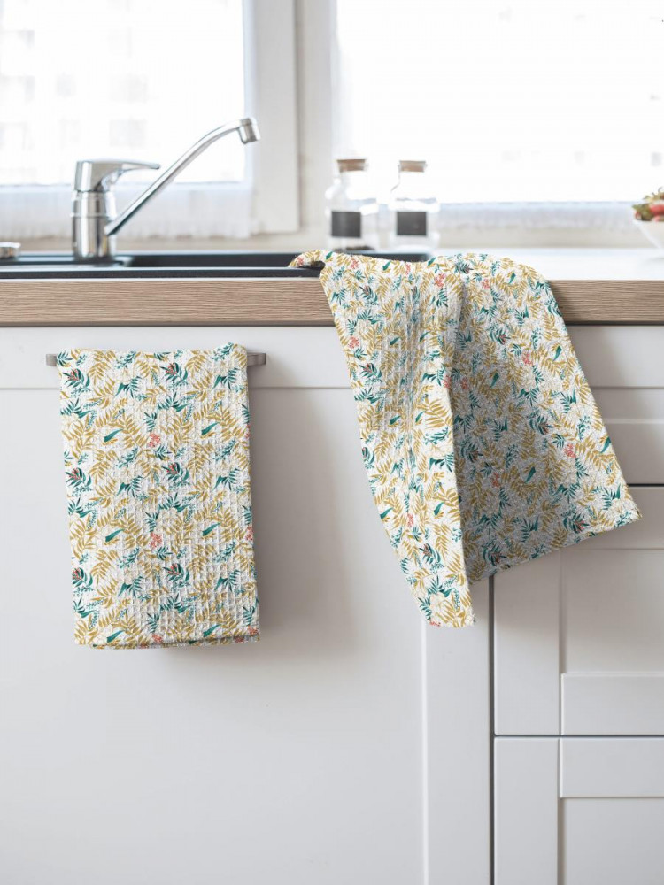 Набор полотенец вафельных «Дерзость» | С любовью