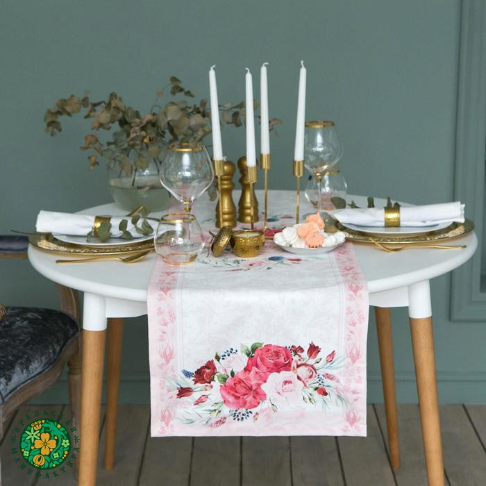 Дорожка на стол | Розы | Этель