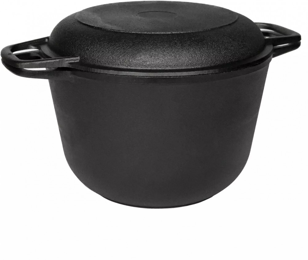 Кастрюля с крышкой-сковородой | Гардарика