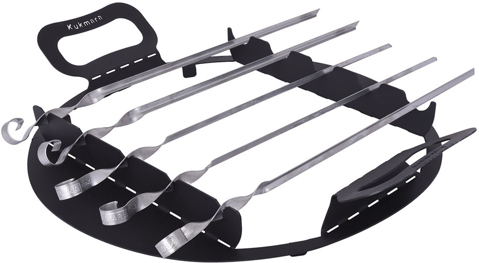 Подставка под шампура на учаг для казана | Kukmara