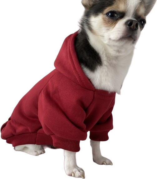 Кофта-толстовка для собак с капюшоном