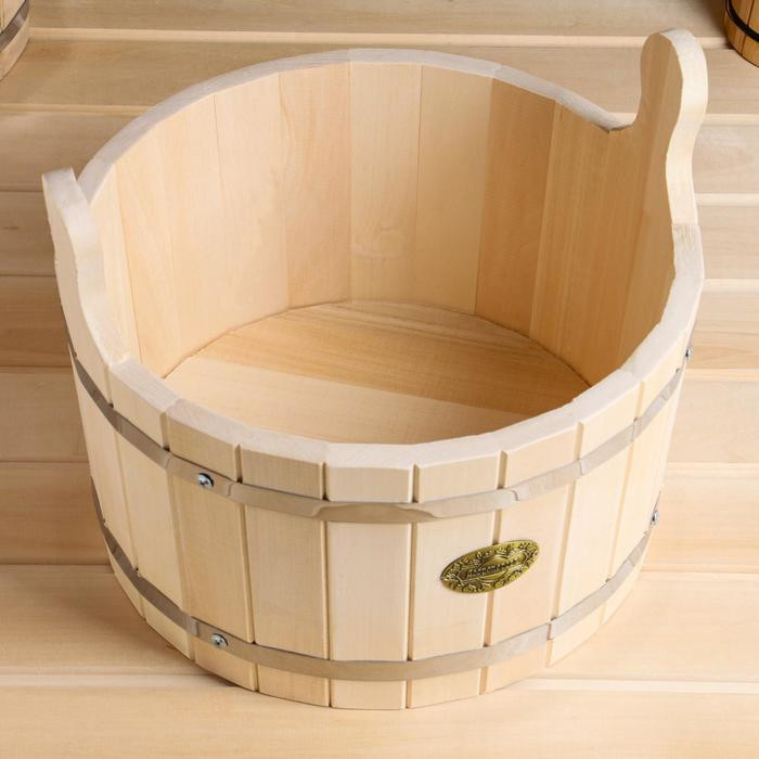 Шайка из липы круглая | Добропаровъ