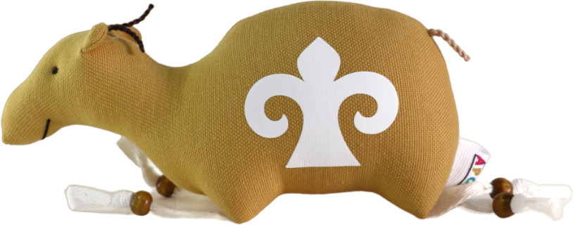 Игрушка текстильная «Сайга» | Amulets of Nomads | Apoli