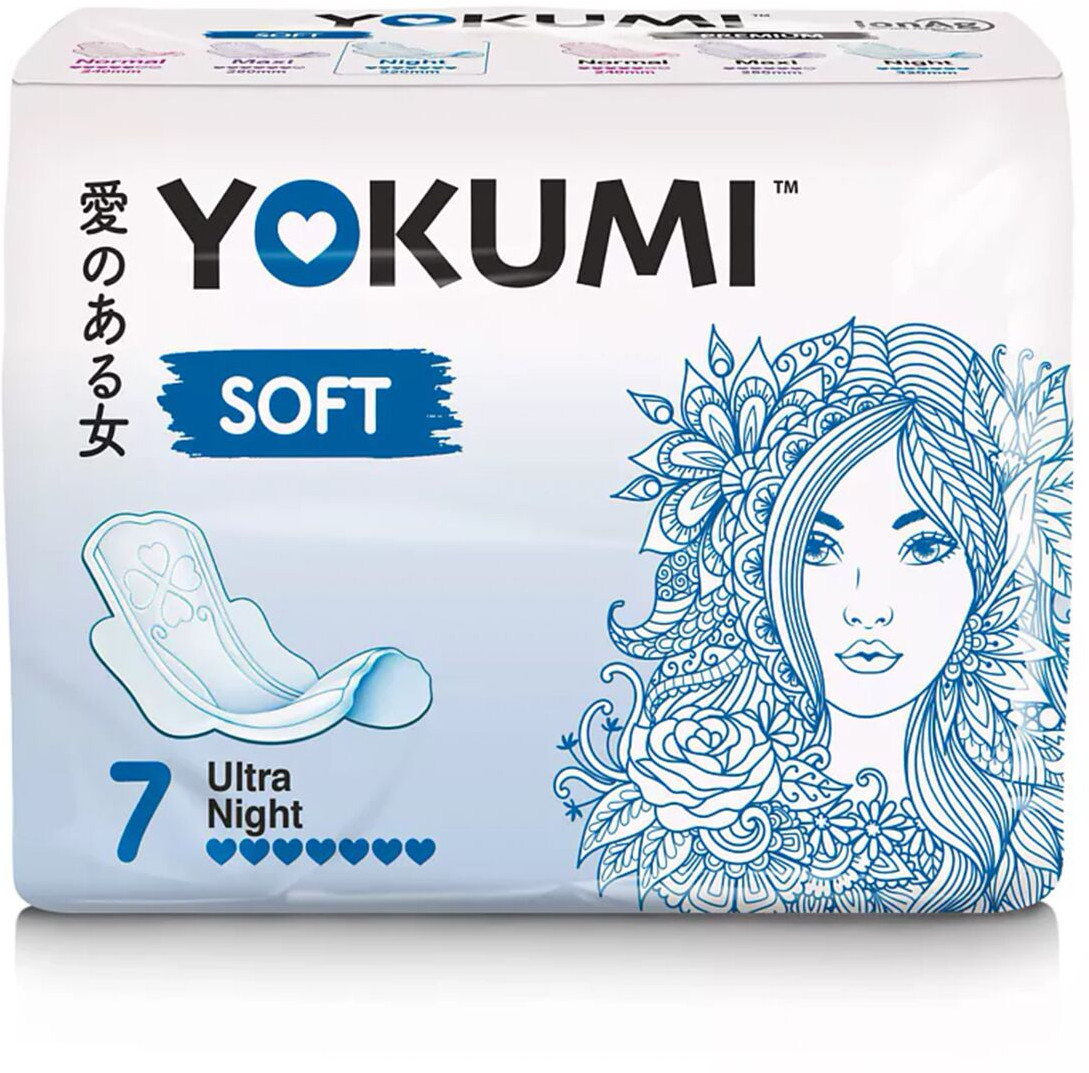 Прокладки женские гигиенические | Soft Ultra | Yokumi