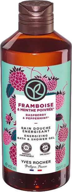 Гель для душа и ванны «Raspberry&Peppermint» | Yves Rocher
