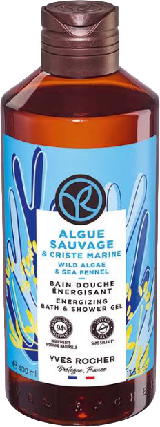 Гель для душа и ванны «Wild algae&Sea fennel» | Yves Rocher