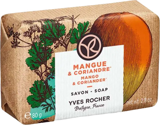 Мыло ароматное «Mango&Coriander» | Yves Rocher