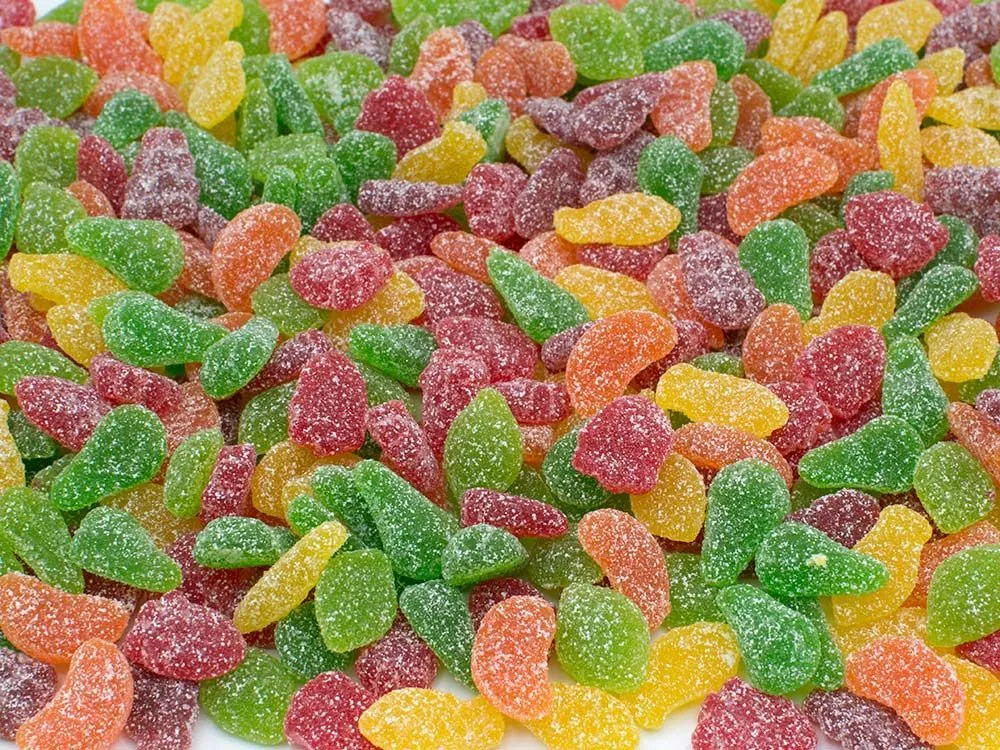 Мармелад жевательный кислый «Фрукты в сахаре» | Damel