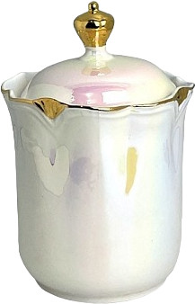 Банка с крышкой | Перламутр | Lenardi