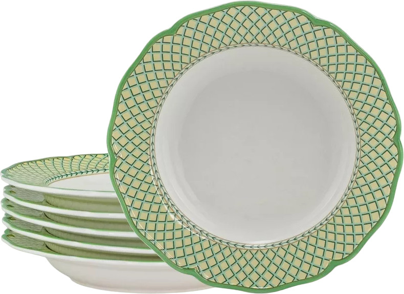 Набор тарелок глубоких «Фруктовый сад» | Фруктовый сад | Lenardi