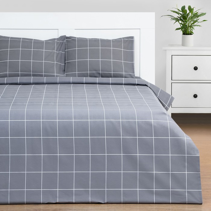 Комплект постельного белья «Клетка» | Этель