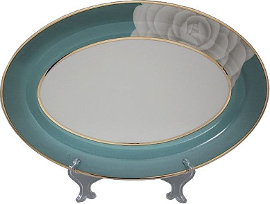 Блюдо «Седая роза» | Седая роза | Lenardi