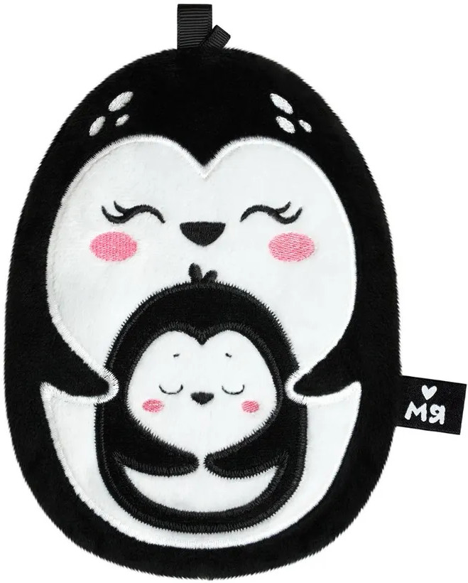 Игрушка мягкая с вишневыми косточками «Пингвин с пигвиненком» | Мяшечки