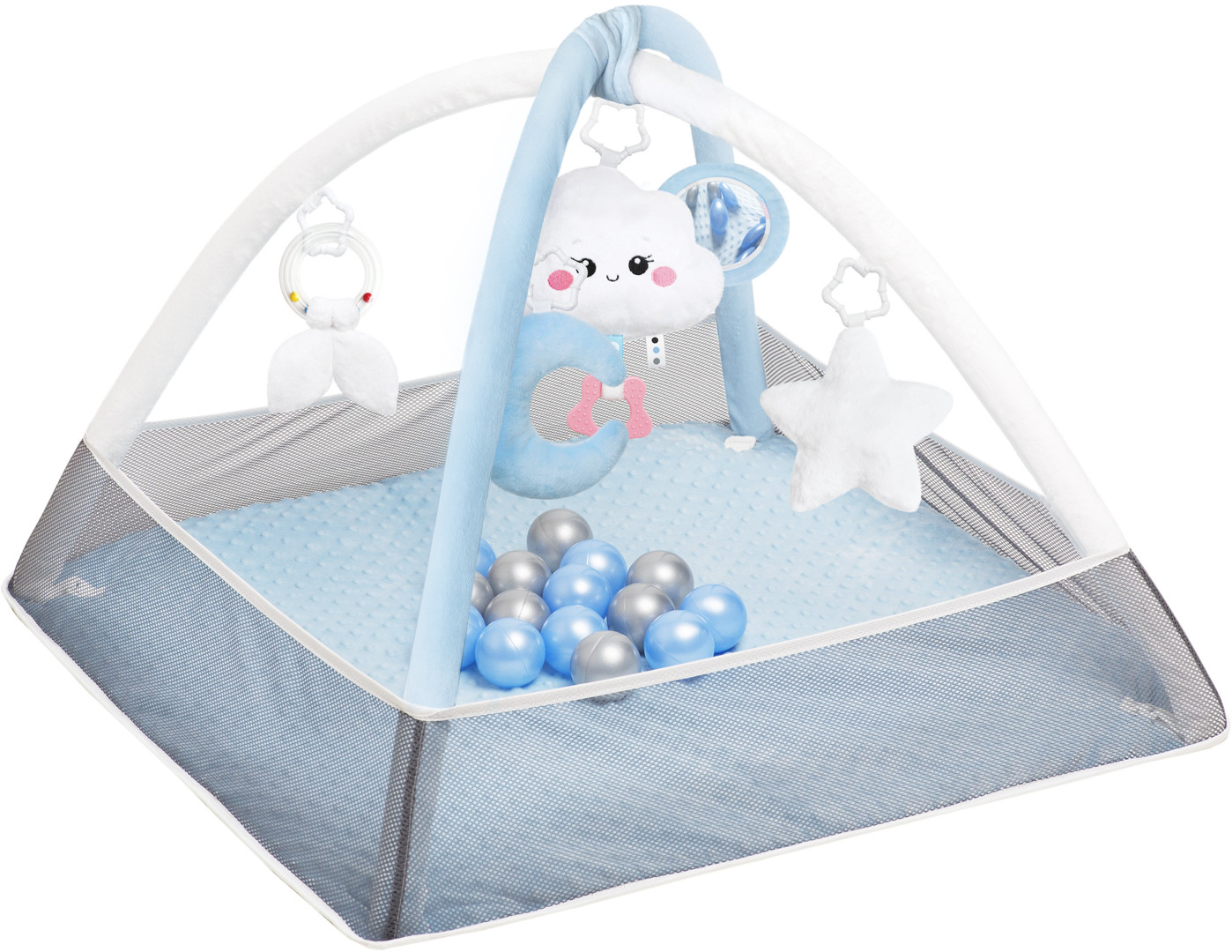 Коврик с дугами «Облачко» | Мякиши