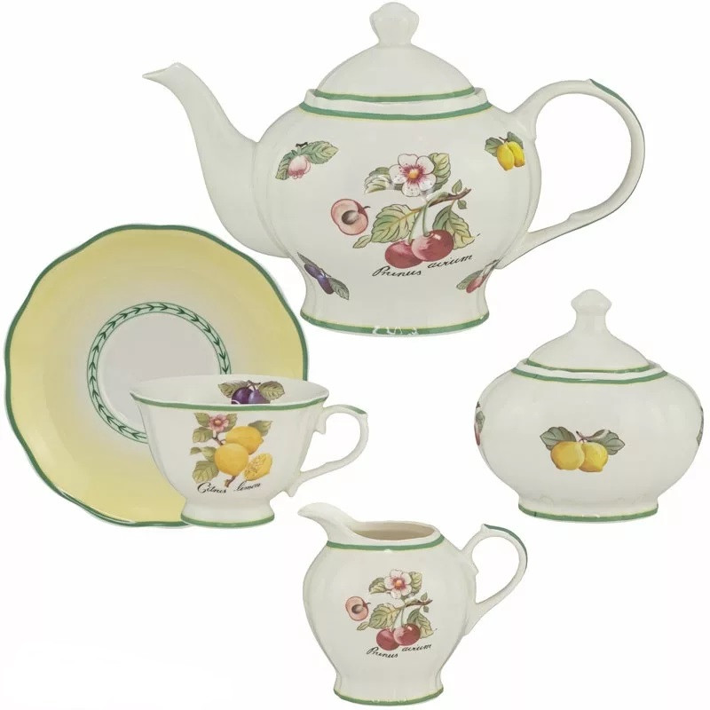 Сервиз чайный «Фруктовый сад» | Фруктовый сад | Lenardi