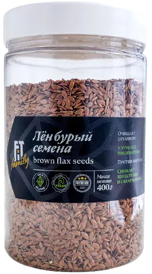 Семена льна бурого | FIT Family
