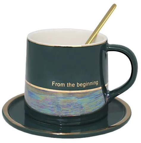 Чашка с блюдцем | Lenardi