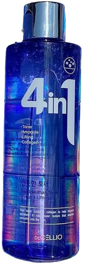 Тонер для лица с коллагеном «Sandeunhan Collagen Toner» | 4 In 1 | Dr. Cellio