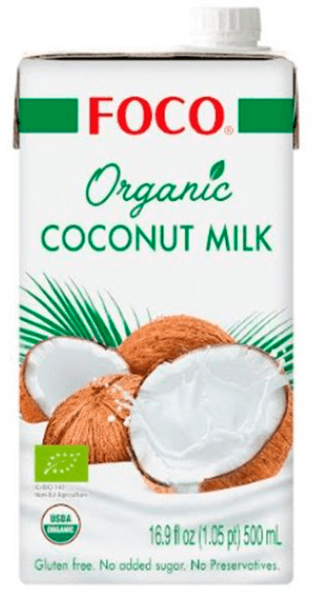 Молоко кокосовое органическое | Foco