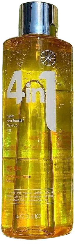 Тонер для лица с витаминами «Ssingssing Vita Toner» | 4 In 1 | Dr. Cellio