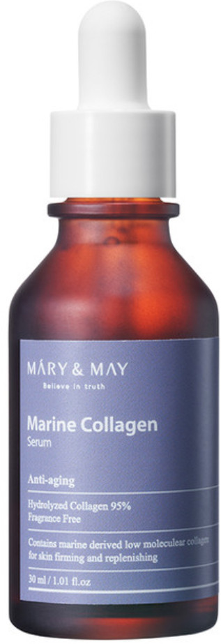 Сыворотка для лица антивозрастная с коллагеном «Marine Collagen Serum» | Mary&May