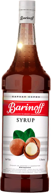 Сироп со вкусом орехов «Макадамия» | Barinoff