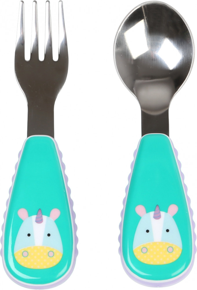 Набор столовых приборов «Единорог» | Zoo Utensil | Skip Hop