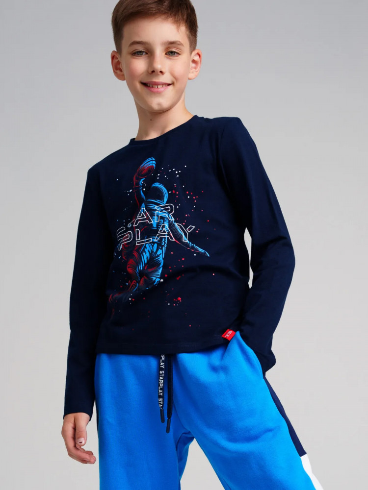 Лонгслив для мальчиков | Star Play | PlayToday