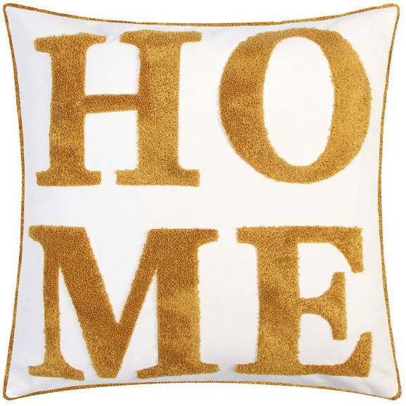 Наволочка декоративная «Home» | Бохо | Этель
