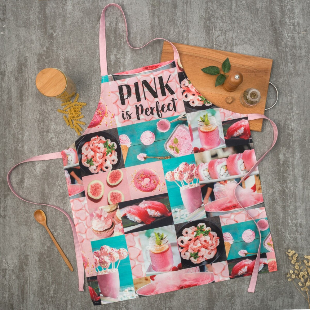Фартук | Кухонный текстиль «Pink» | Этель