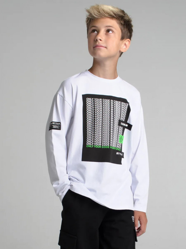 Лонгслив для мальчиков | Metaverse | PlayToday