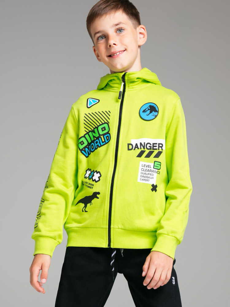 Толстовка для мальчиков | Dino world | PlayToday
