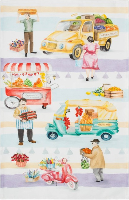 Полотенце кухонное «Food market» | Food market | Этель