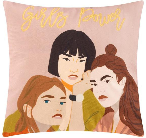 Наволочка декоративная «Girls power» | Этель