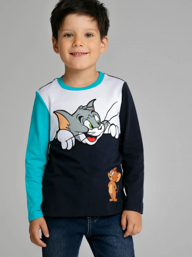 Лонгслив для мальчиков | Catch me | PlayToday