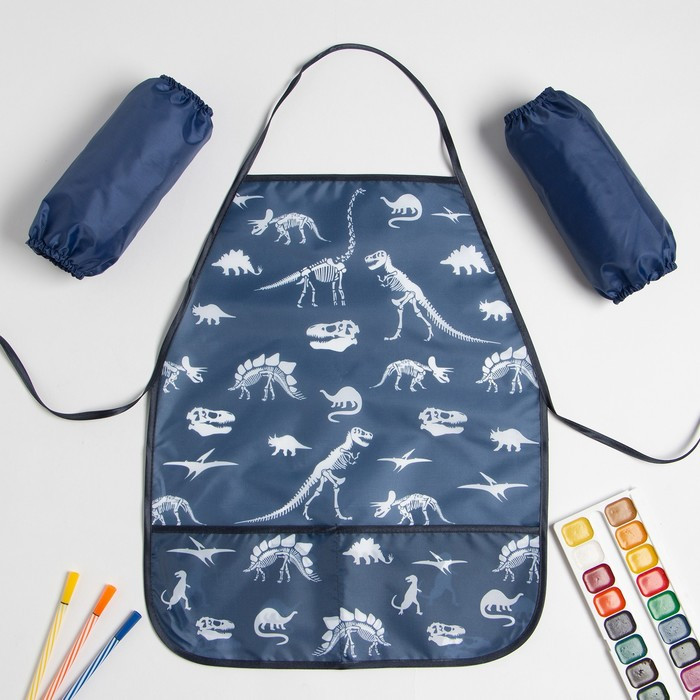 Фартук с нарукавниками «Dino time» | Этель