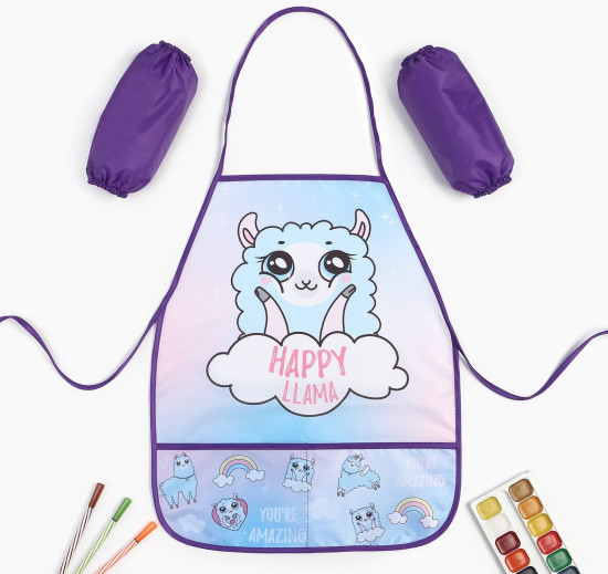 Фартук с нарукавниками «Лама»