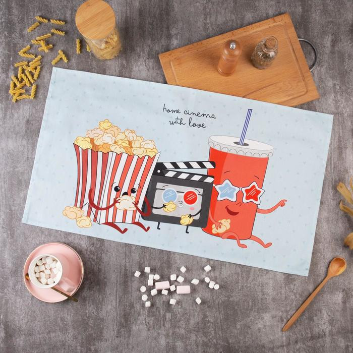 Полотенце «Home cinema» | Kitchen characters | Этель