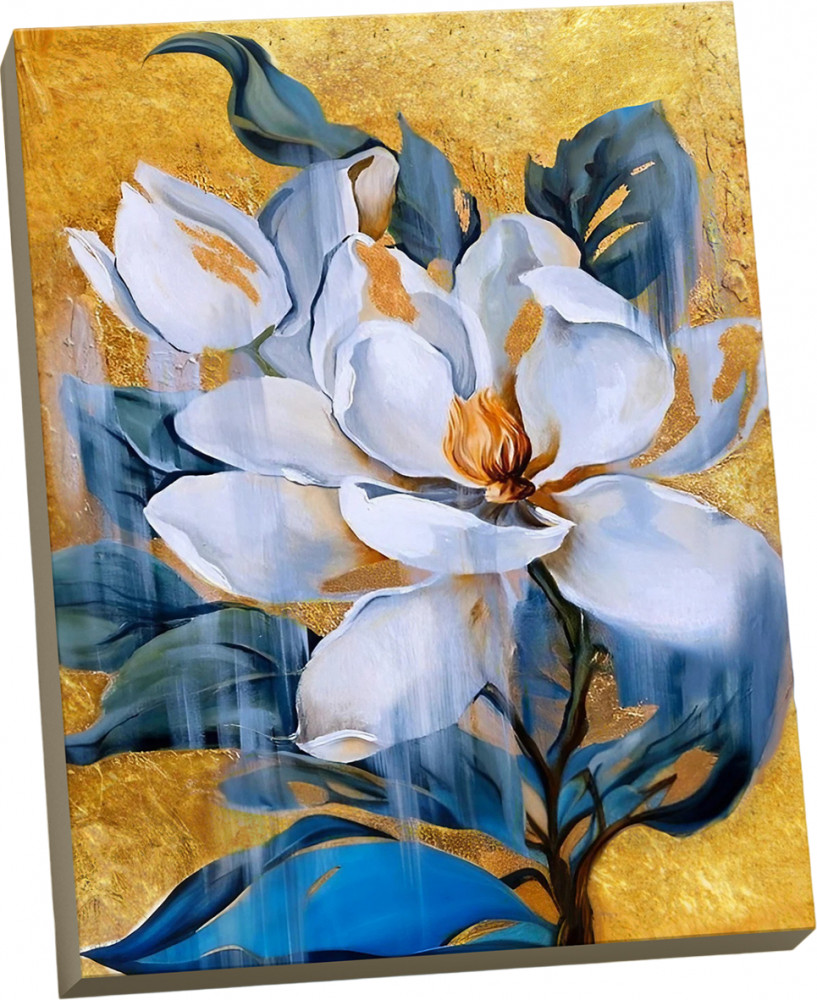 Картина по номерам «Нежная магнолия» | Флюид