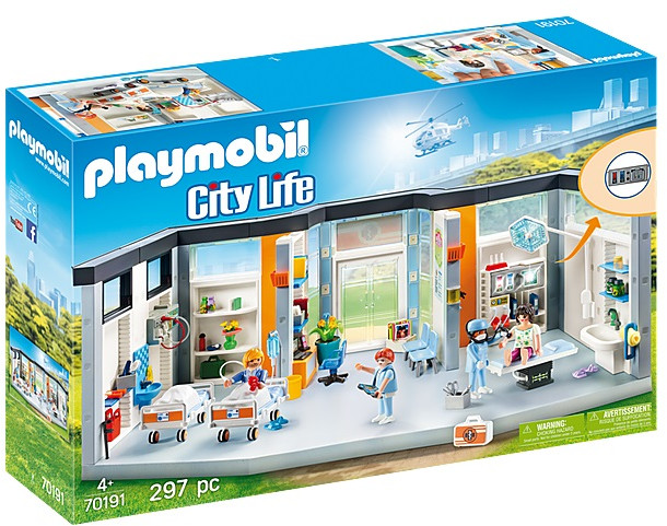 Набор игровой «Больничное крыло с мебелью» | Playmobil
