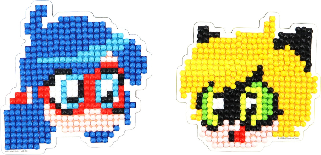 Набор для творчества «Магниты с алмазной мозаикой» | Леди Баг и Супер-Кот | ND Play