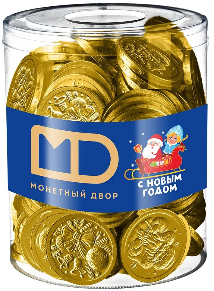 Набор медалей шоколадных «Новогодние» | Монетный двор