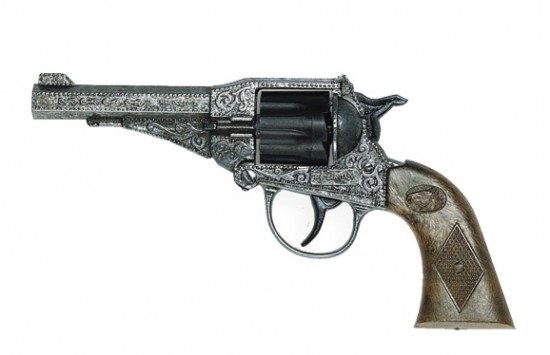 Металлический 8-зарядный револьвер Sterling | Edison Giocattoli