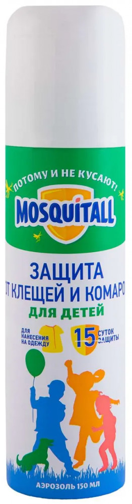 Аэрозоль от клещей и комаров «Нежная защита для детей» | Арнест