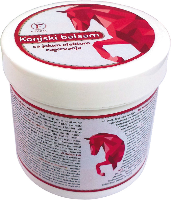 Бальзам лошадиный для тела согревающий | Fitogal