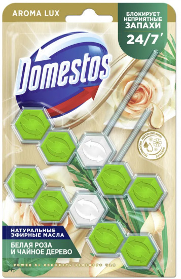 Блок для очищения унитаза «Свежесть зеленого чая»