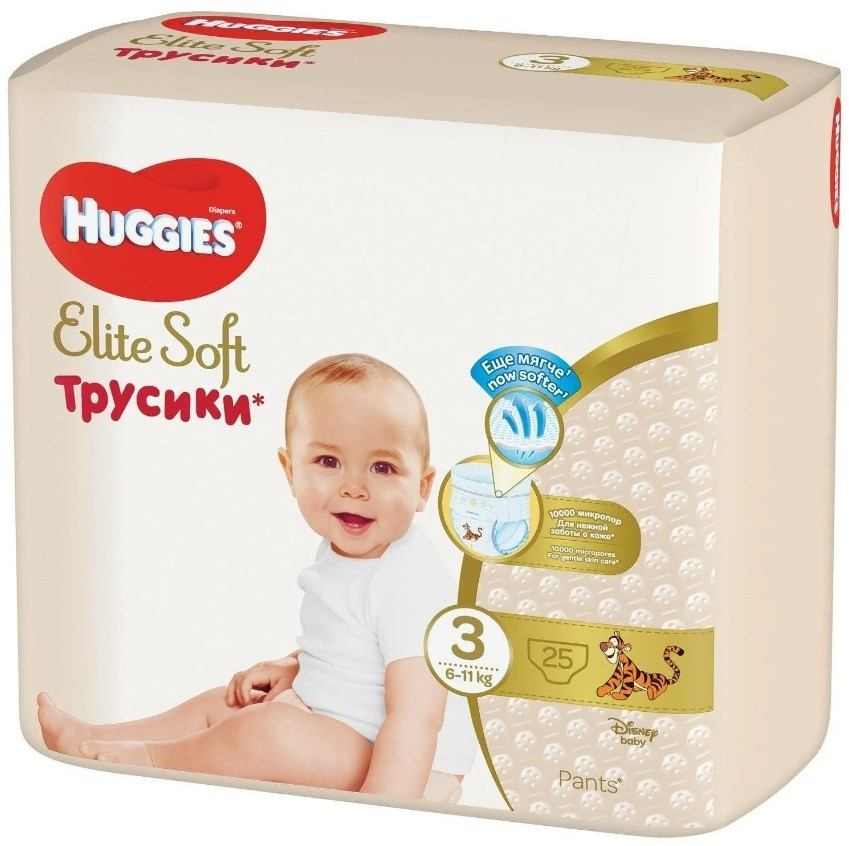Трусики-подгузники «Elite Soft» | Elite Soft | Huggies