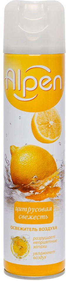 Освежитель воздуха «Цитрусовая свежесть» | Alpen